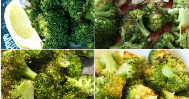 roasted garlic brocoli