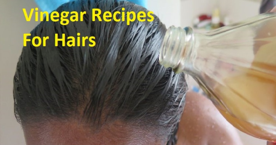 Vinegar recipes for hairs